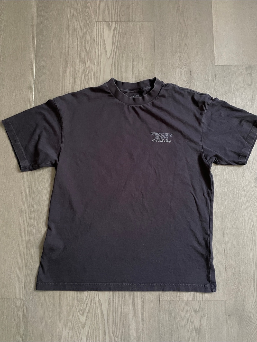 American Eagle hot tub club boxy t shirt